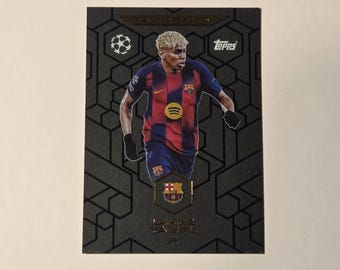 Lamine Yamal "Black Edge" Topps Match Attax 25/26. Trading card. Soccer card. Combined shipping. Barcelona