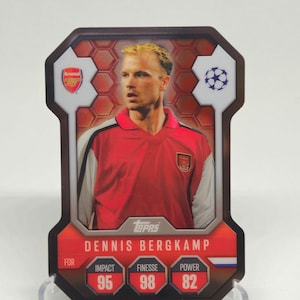 Dennis Bergkamp « Chrome Pro Elite Shield », nouveau Topps Match Attax 2024/2025. Carte de football. Carte à collectionner. Expédition combinée. Lisez les informations.