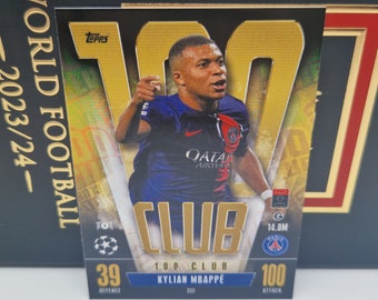 キリアン・ムバッペ「100 クラブ」、Topps Match Attax Extra