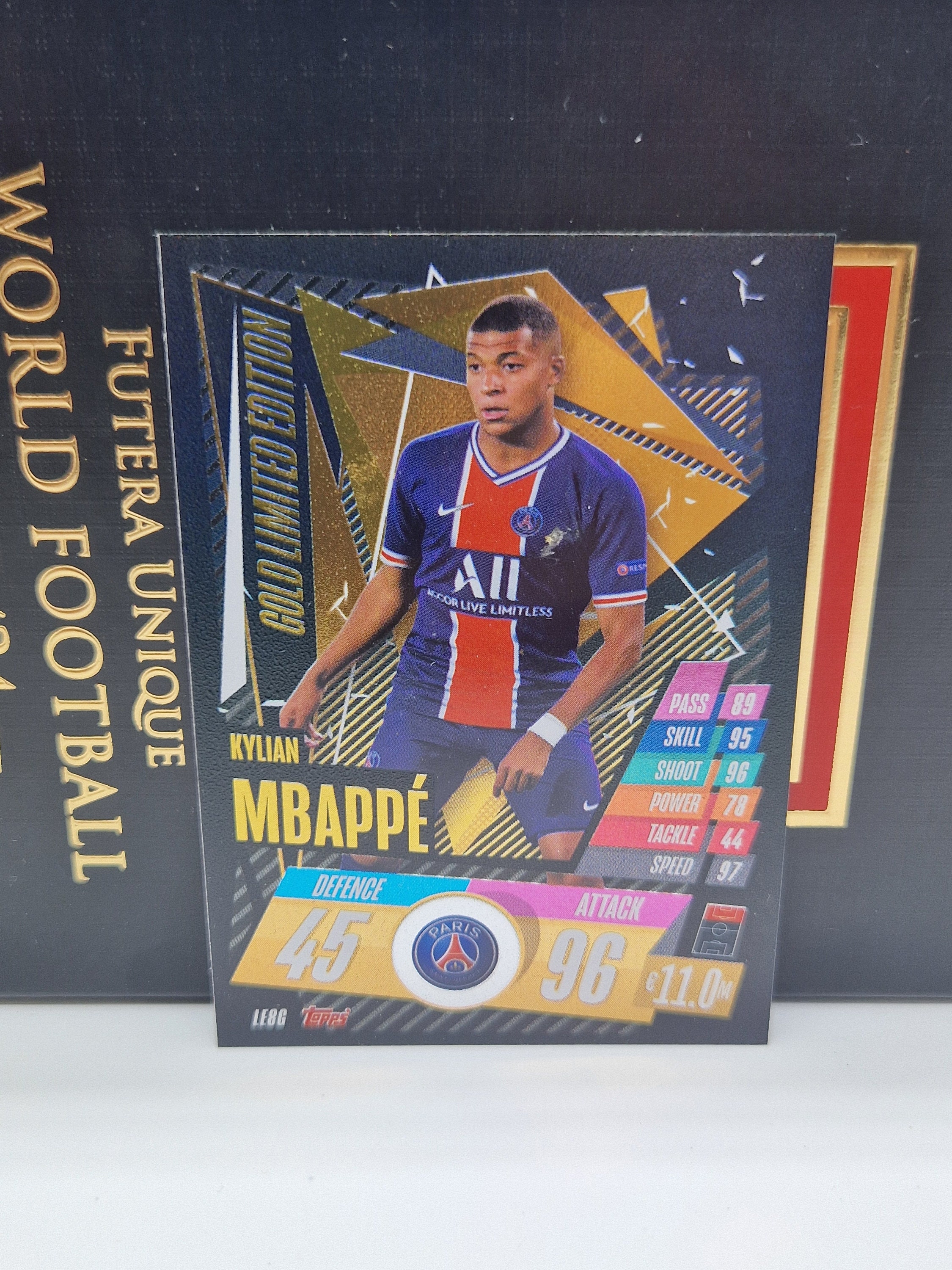 Kylian Mbappe "gold Limited Edition" Topps Match Attax 2020. Soccer Card.  Trading Card. Combined Shipping. - Etsy Australia