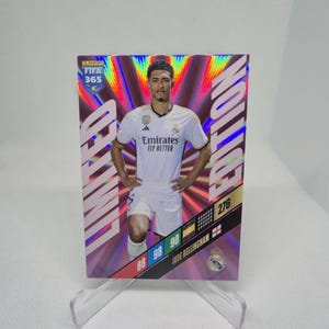 Jude Bellingham « Édition limitée » Fifa Adrenalyn XL 2024. Real Madrid. Carte de football. Carte à collectionner. Expédition combinée. Lisez les informations.
