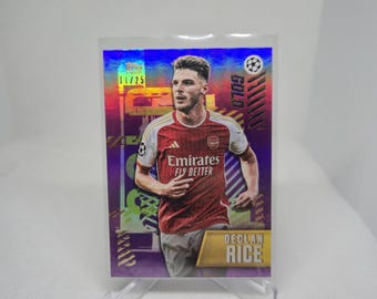 デクラン・ライス直筆サイン入りフットボールカード - Etsy 日本