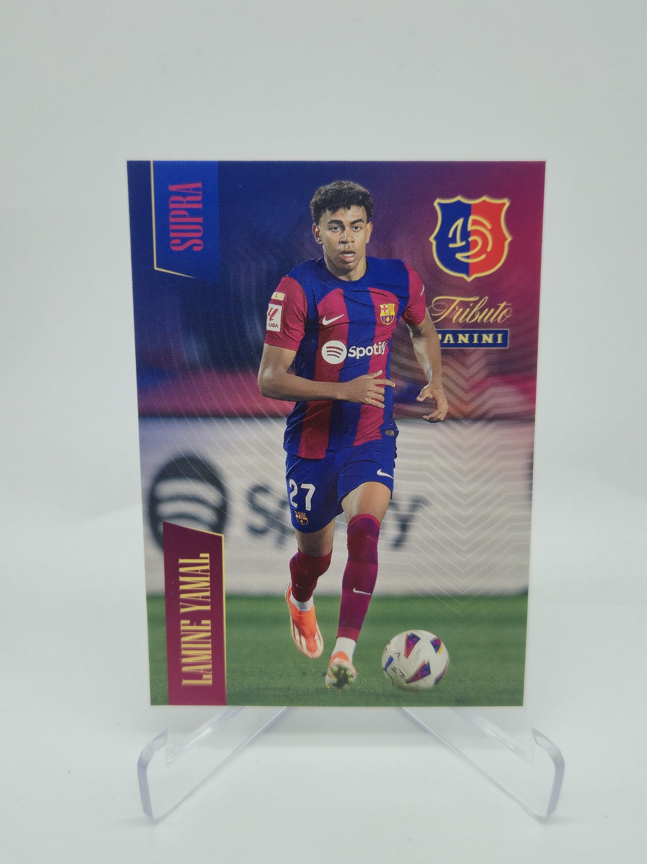 Lamine Yamal Panini FC Barcelona 125 Anniversary 2025. Soccer Card