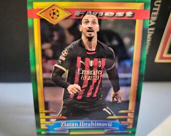 ズラタン・イブラヒモビッチ Topps Finest 2022。ACミラン。サッカー
