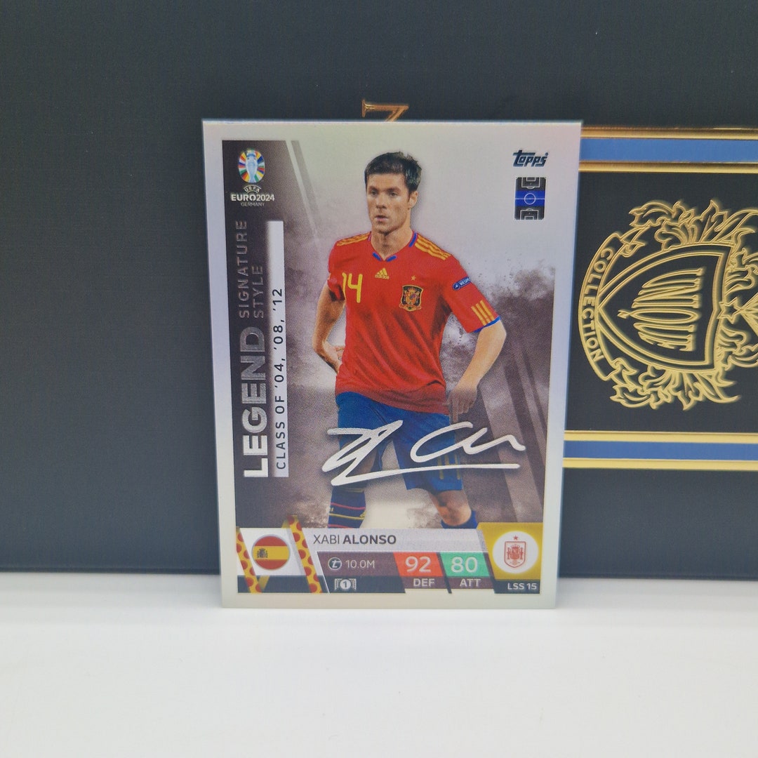 PANINI xabi alonso 直筆サインカード　49枚限定 49 XABI ALONSO サイン入りカード 2024 panini PANINI xabi alonso
