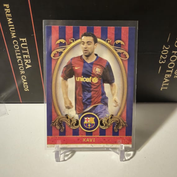 XAVI、Topps バルセロナ チーム セット 23/24。サッカー カード