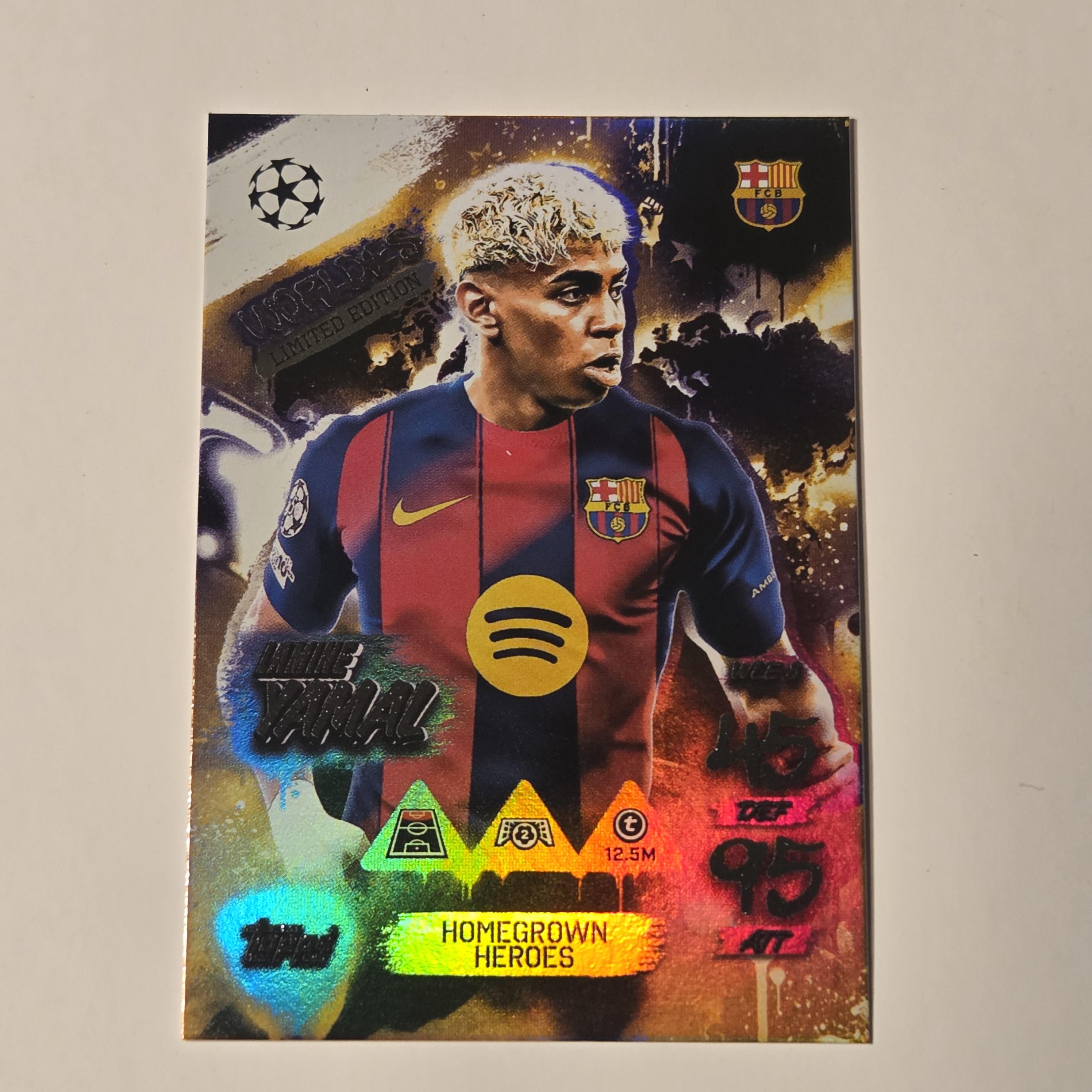 ラミン・ヤマル「ワールドイーズ・リミテッド・エディション」Topps