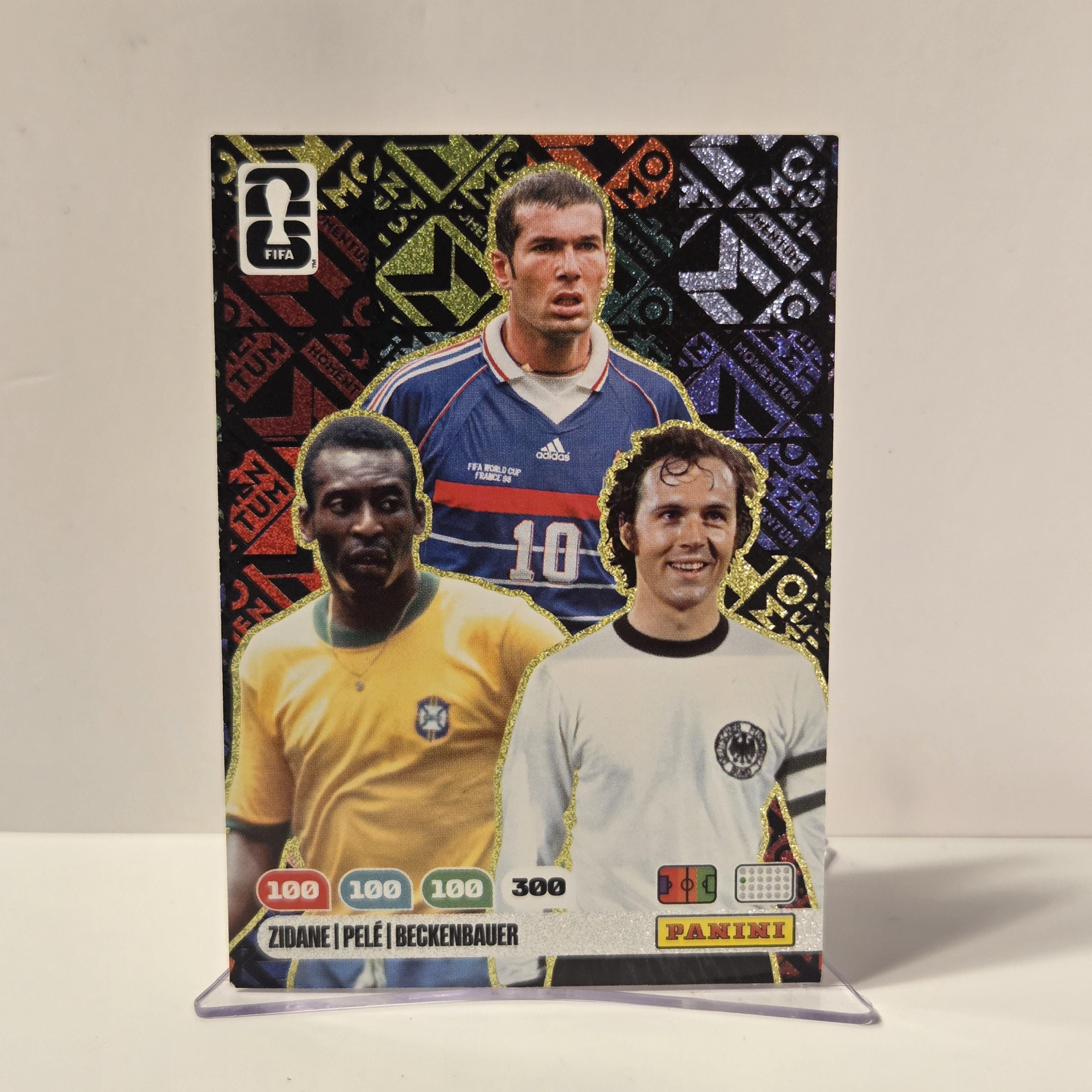 Pelè Zidane Platini 
