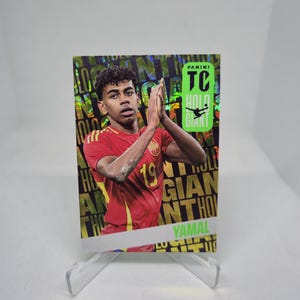 Panini Lamine Yamal « Giant » Top Class Fifa 24/25. Barcelone. Carte de football. Expédition combinée. Lisez les informations.