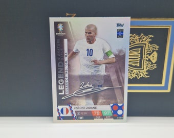 Amazon.com: Topps Match Attax 2023 2024 Zinedine Zidane