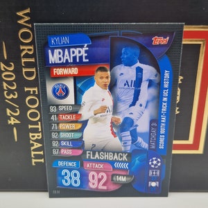 Kylian Mbappé, Topps Match Attax 2020. Voetbalkaart. Ruilkaart. Gecombineerde verzending.