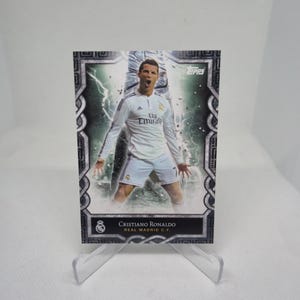 Cristiano Ronaldo "Monolith" Topps Real Madrid Fan Set 2024/25. Real Madrid. Soccer card. Trading card. Combined shipping. Read info.