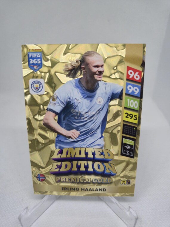 haaland limited edition card Topps 2024-25 Match Attax Extra UEFA Erling Haaland (2024) - FIFA