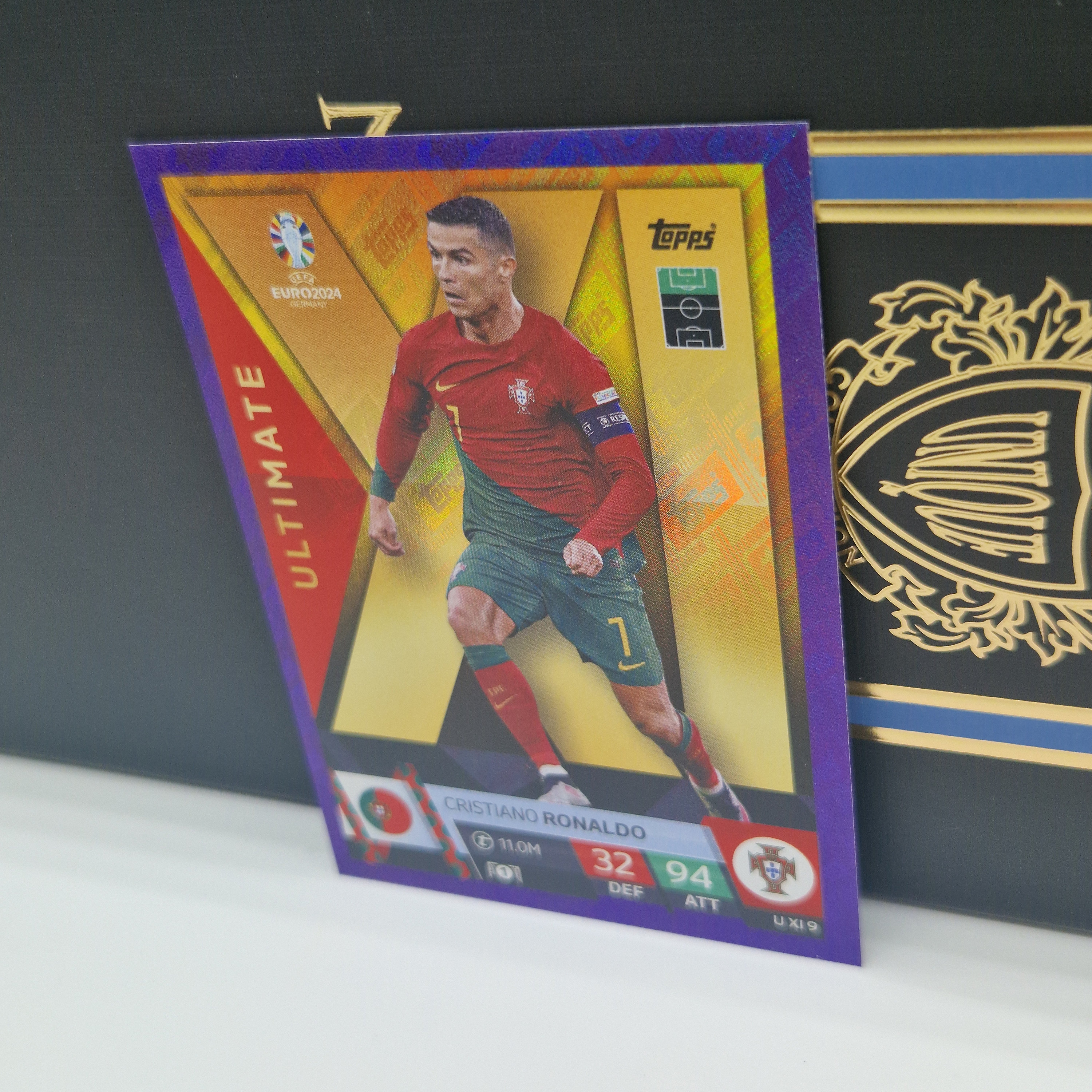 panini ULTIMATE TEAM メッシ&ロナウド クリスティアーノ・ロナウド「XI アルティメット」パープル
