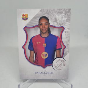 PARALLUELO Topps FC Barcelona 125 aniversario 2024. Tarjeta de fútbol. Envío combinado.