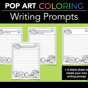Printable Sports Themed Multiplication Coloring Pages | Included ...