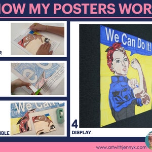 Printable Rosie the Riveter "we Can Do It" Collaborative Poster | Great ...