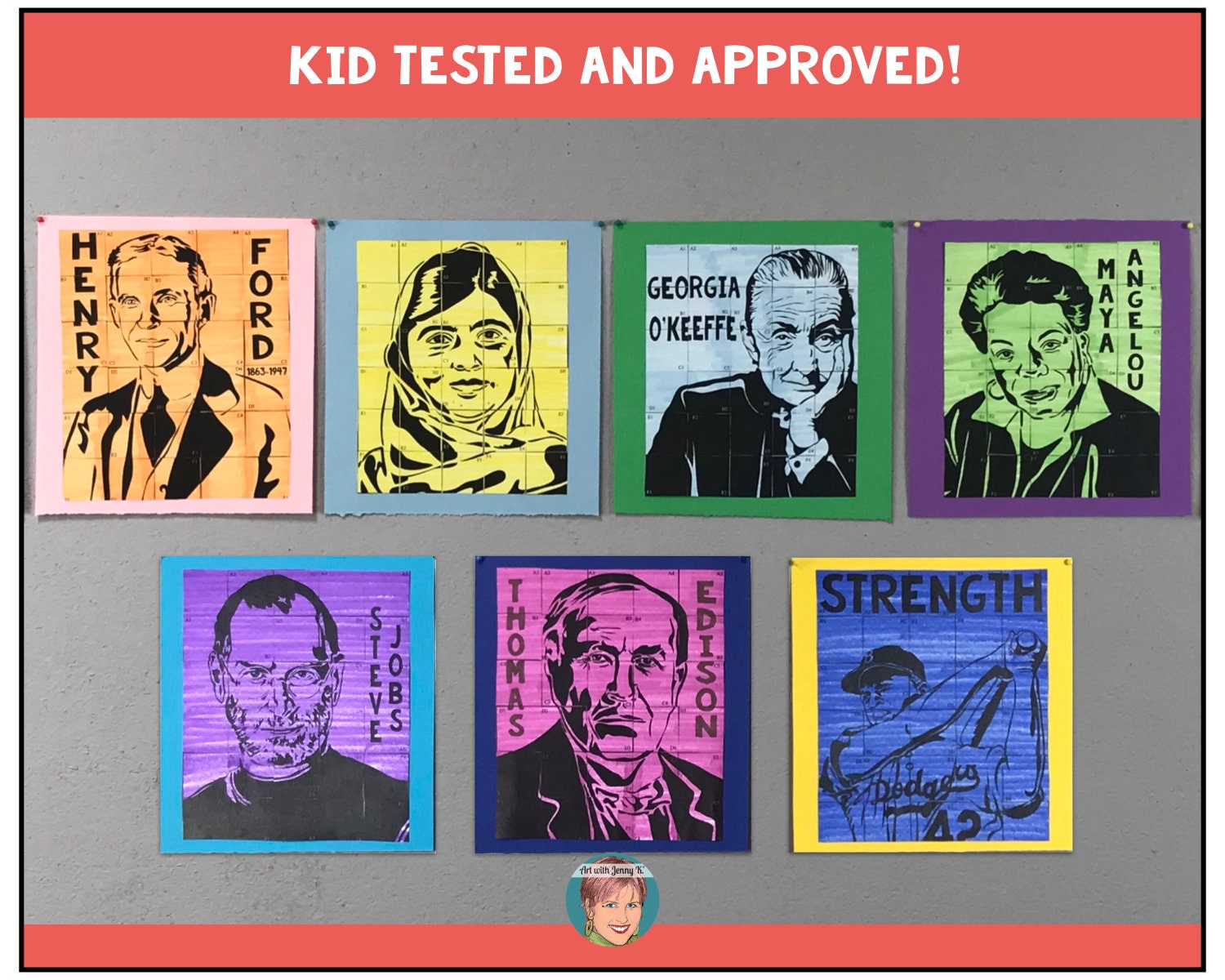 Unscramble the Famous Faces of Growth Mindset volume 2 Printable Fun ...