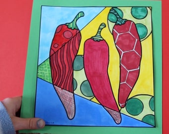 Páginas para colorear imprimibles del Cinco de Mayo / Actividad divertida de manualidades y arte del Cinco de Mayo o de la herencia hispana para niños