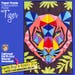 Geometric Polygon Tiger Collaboration Poster for Earth Day | Digital ...