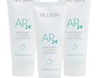 3 Pcs x Nuskin AP 24 Whitening Fluoride Toothpaste New Sealed