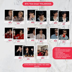 bts begins ミニフォト セット Mini Bts Photos - Etsy