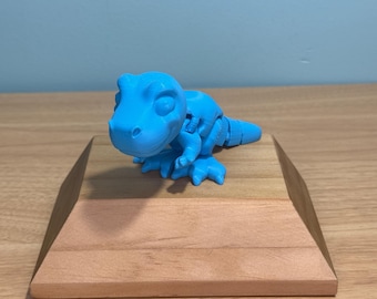 3D Printed T-Rex Fidget Toy - Articulated Tyrannosaurus Rex - Flexible Dinosaur Toy - Desk Toy for Adults & Kids - Stress Relief Gift