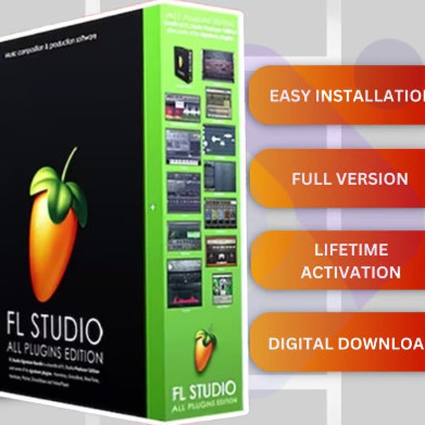 NEW FL STUDIO 21 All Plugins Edition, for Windows (limited quantity)