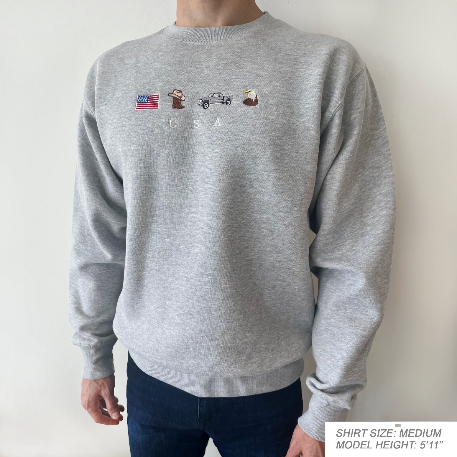 USA Embroidery Sweatshirt, United States, America, Crewneck, Flag, Cowboy Boots, Cowboy Hat, Cowgirl, Truck, Jeep, Eagle, Patriot, July 4th - Etsy USA Embroidery Sweatshirt, United States, America, Crewneck, Flag, Cowboy Boots, Cowboy Hat, Cowgirl, Truck, Jeep, Eagle, Patriot, July 4th - Etsy