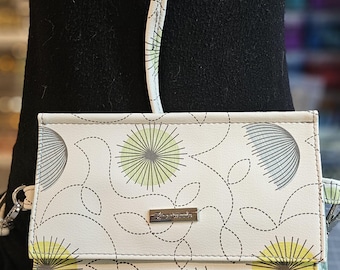 Bolso bandolera de piel sintética hecho a mano