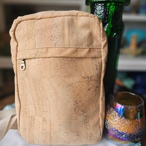 Natural Cork Crossbody Bag/Purse