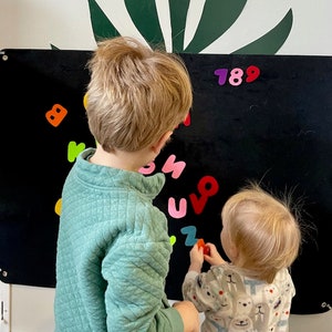 Letters and Numbers Felt Board Kit