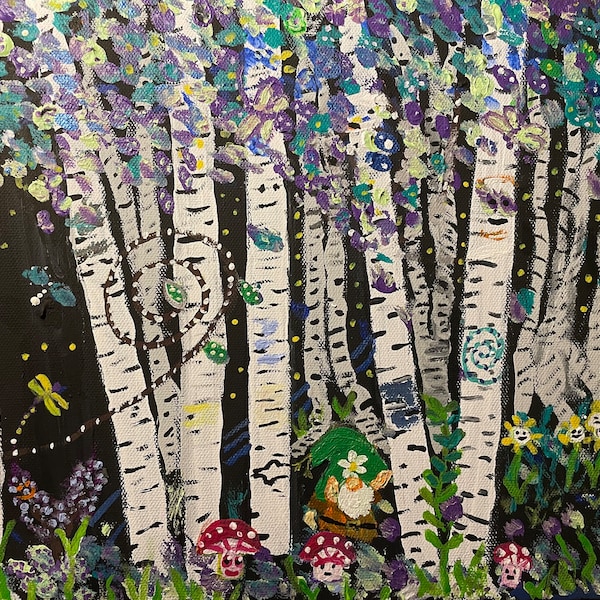 Enchanted Forest, Artist rendered print