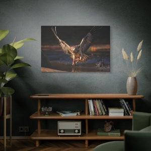 Red Tailed Hawk Canvas Wall Art