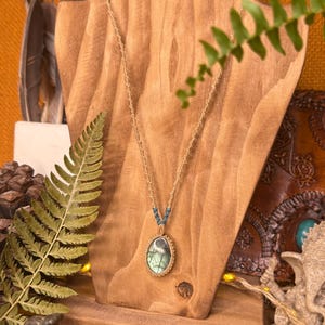 Handmade micro-macrame necklace with labradorite stone - macrame - hippie necklace - boho necklace - men's necklace - women's necklace