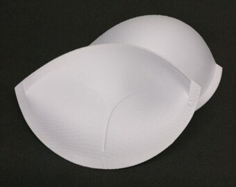 White Balconette Foam Bra Inserts pad Push Up Molded Bra Cup Lingerie Bra Insert Sew In Bra Corset Soft Foam Mastectomy Bra Inserts Lingerie