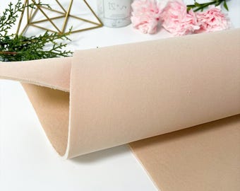 High-Quality Beige Laminated Bra Foam Fabric by Meter 59" 150cm Wide Cotton Lingerie Foam Customizing Bra Cup Lingerie Brassiere Bustier DIY