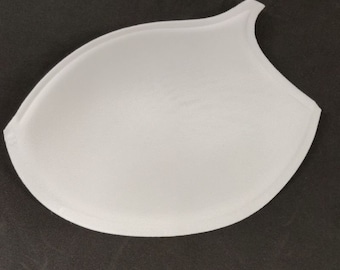 Top Quality White Soft Bra Pads Choose Size Breathable Foam Bra Cups Bra Inserts Wedding Dress Making DIY Bra Supply Swimwear Sew in Bra