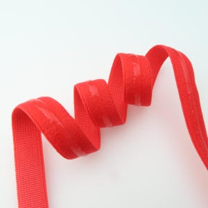 12 mm 1/2 &quot;FERTIGUNG ELASTISCH mit Silikon Rot Plüsch Gummiband Elastische Trim schmale haltbare Dessous elastischem Bügel Nähen