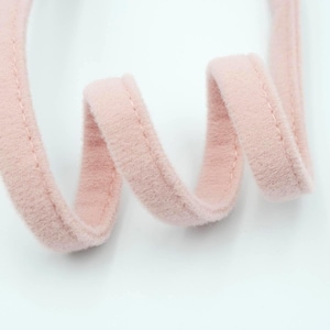 10mm or 3/8 &quot; Light Powder Plush Rigid Bra Underwire Casing Bra Underwire Channeling Casing Bra Making White Underwire Casing Corset Making