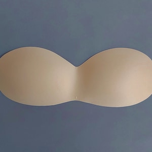 Invisible Soft One Piece Bra Cups for Dresses & Corsets Sew in Bra No  Push-up Dance Costume Wedding Evening Prom Gown Bra Insert Bra Making