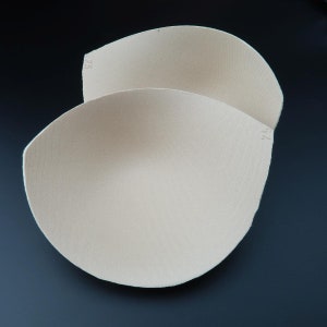 Foam Bra Inserts Non-Push Up Pads for Enhanced Comfort Molded Bra Cups for Lingerie Sew in Bra Wedding Dresses Corset Dance Costume Swimwear