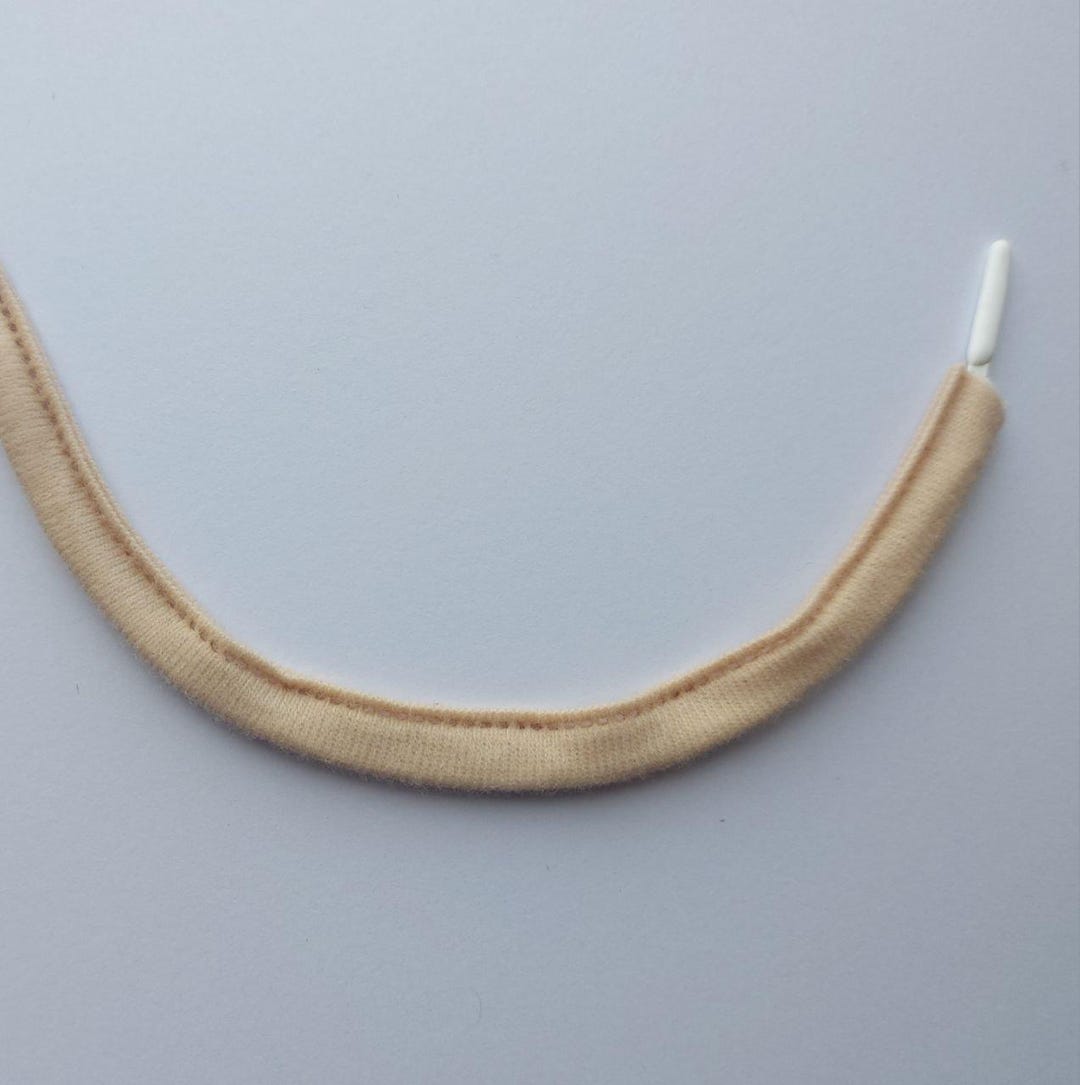 10mm or 3/8 Inch Nude Plush Rigid Bra Underwire Casing Bra Underwire ...