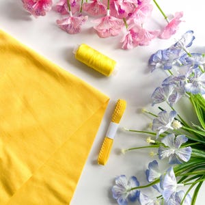Quality Yellow cotton PANTY Sewing KIT Women&#39;s Lingerie Intimates Kit Undergarment Knickers diy Bundle Craft Set Homemade Undies Kit USA