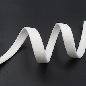 10mm or 3/8 inch Ivory Boning Channel Casing Bra Underwire Channeling Tactel Casing for Bra Making White Underwire Casing Corset Making