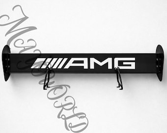 Mercedes-AMG Style Spoiler Shelf – Aerodynamic Rear Wing Wall Shelf