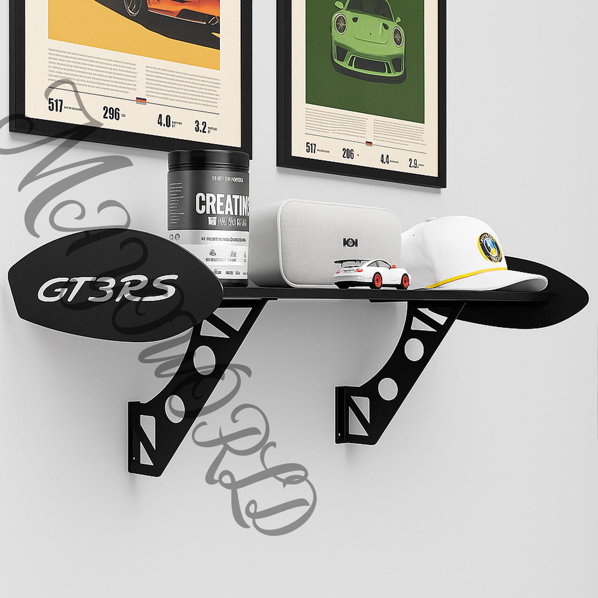 Spoiler Wall Rack GT3 RS Spoiler Shelf – Wall Mounted Race Car Decoration - Etsy