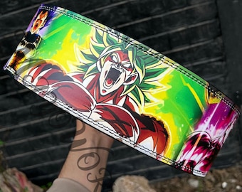 Cintura a leva Dragon Ball Z: cintura da palestra per powerlifting anime