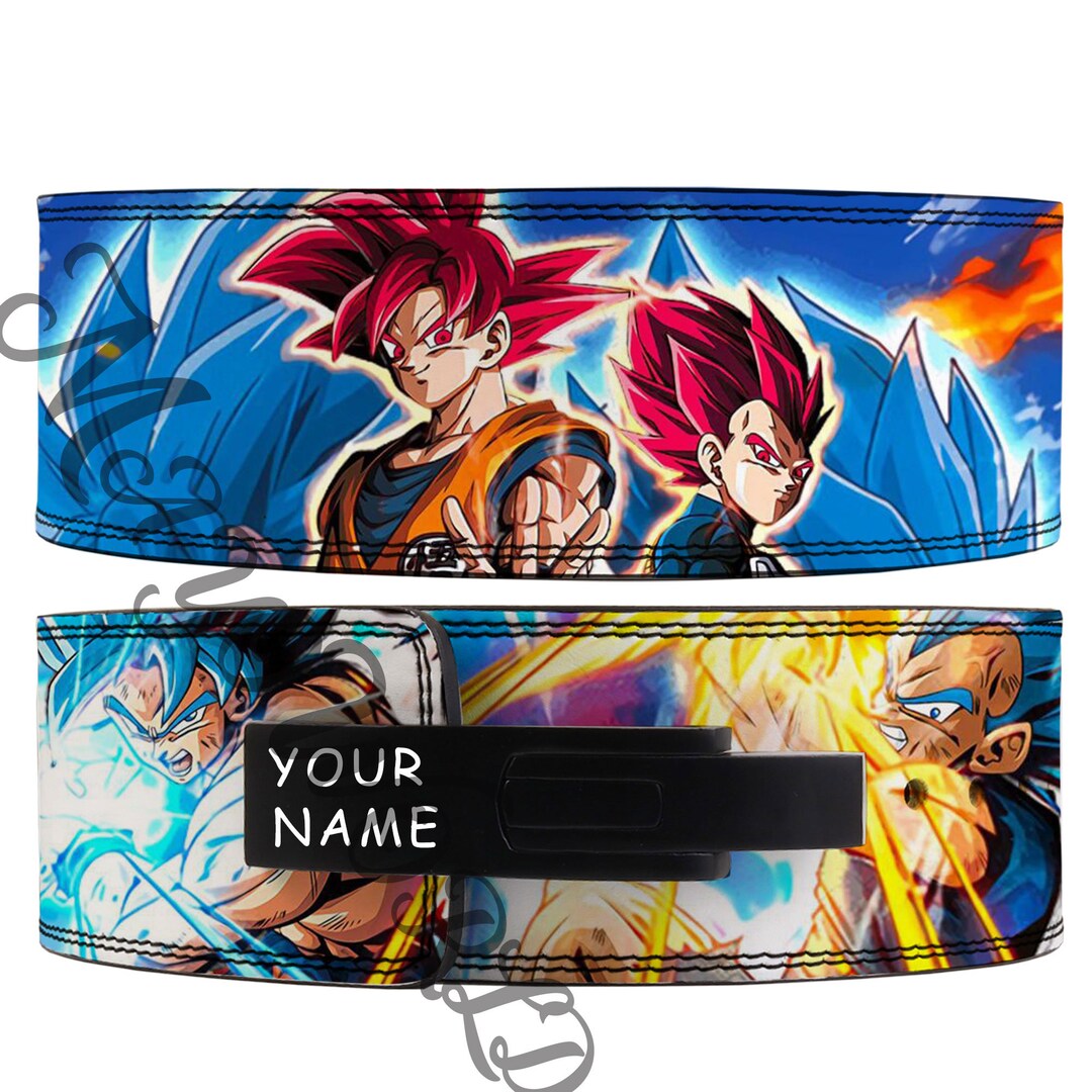 Goku Anime Belt|goku Ultra Instinct Belt| Powerlifting Custom Lever Belt Bodybuilding Power Belt ...