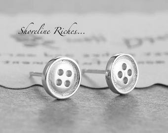Nature inspired cup shaped flower earrings ~ hang beautifully from the lobe
